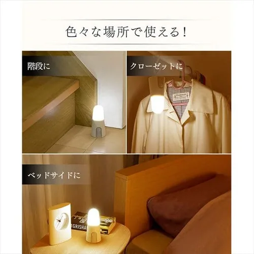 �Z���T�[���C�g LED ���d�r�� �X�^���h�^�C�v �d���F BSL40SL-WV2_3