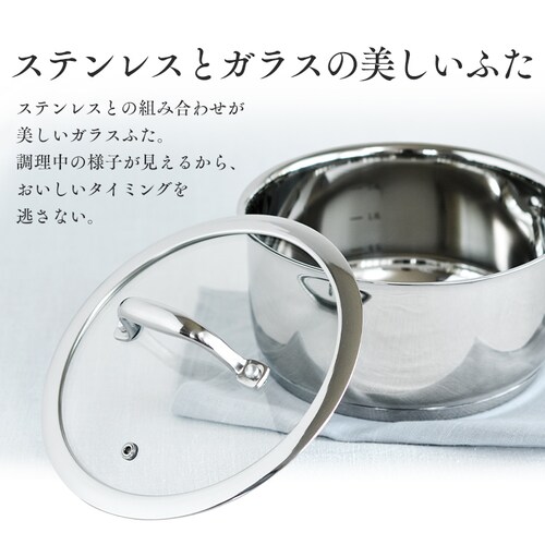 �� �Ў�� 18cm IH/�K�X �X�e�����X SP-P18 �@_8