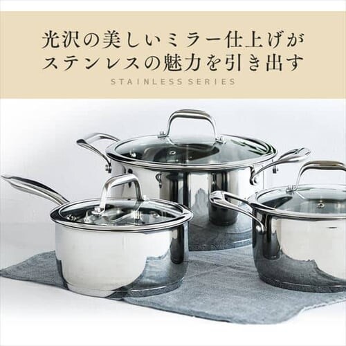 �y�󂠂�z�t���C�p�� 6�_�Z�b�g IH �K�X�� �X�e�����X SP-SE6_11