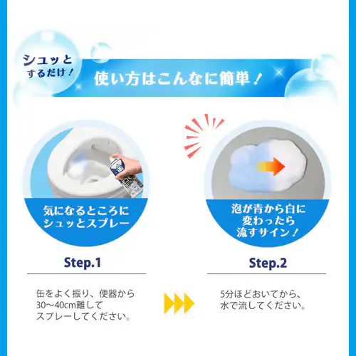 【10本セット】ト イレのモコモコ泡スプレー 335ml _5