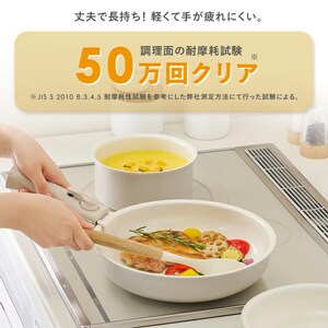 フライパン 13点セット IH/ガス火対応 セラミックカラーパン CC-13S