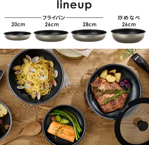 �_�C�������h�R�[�g�p�� �u�ߓ�26cm IH�^�K�X�ΑΉ� IPDCI-T26W ���^���b�N�O���[�W��_3