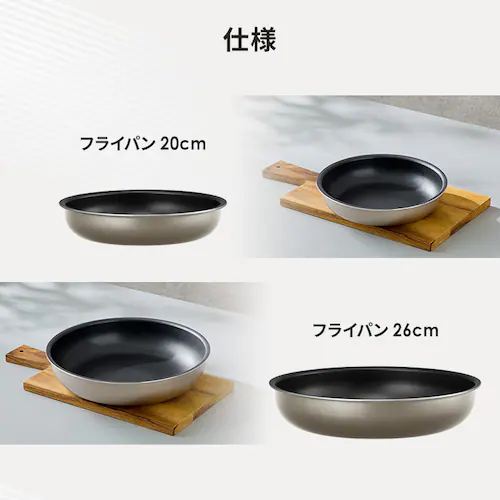 �_�C�������h�R�[�g�p�� �u�ߓ�26cm IH�^�K�X�ΑΉ� IPDCI-T26W ���^���b�N�O���[�W��_9