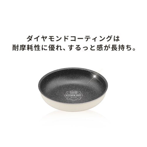 �y�󂠂�z�t���C�p�� IH �K�X�� 26cm �_�C�������h�R�[�g�p�� DCI-T26F �A�C�{���[_6