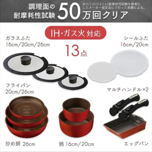 �y�󂠂�z�t���C�p�� 6�_�Z�b�g IH/�K�X�ΑΉ� �_�C�������h�R�[�g�p�� PDCI-T6S ���^���b�N�o�[�~���I��_2