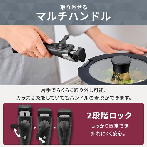 �yIH�Ή��zKITCHEN CHEF �_�C�������h�R�[�g�p�� 13�_�Z�b�g H-IS-SE13P �s���N_10