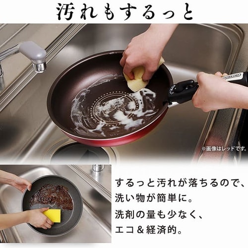 IH対応】KITCHEN CHEF ダイヤモンドコートパン 12点セット ISN-SE12