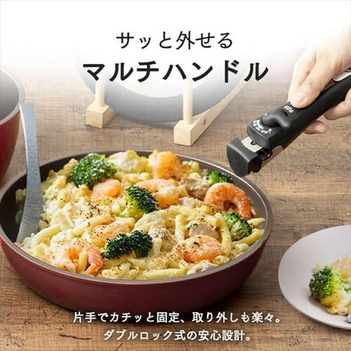 【訳あり】ダイヤモンドコートパン 6点セット H-GS-SE6 ピンク _7