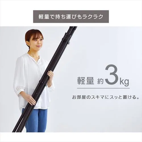 物干し 室内用 折りたたみ式 SSM-135X ブラック_7
