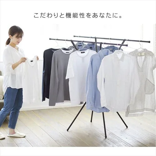 物干し 室内用 折りたたみ式 SSM-135X ブラック_13
