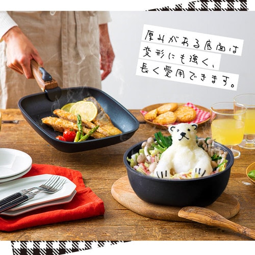 フライパン 6点セット IH/ガス火対応 スキレットコートパン SKL-SE6S