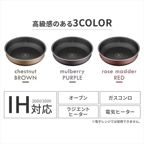 ダイヤモンドコートパンD-plus 28cm IH PDCI-S28F 全3色_8