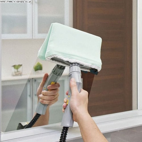 窓用マイクロファイバー スチームクリーナー フラットノズル用 STMP