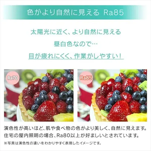 LED�f�X�N���C�g 1500lx �܂��݉\ LDL-302-W �z���C�g_13