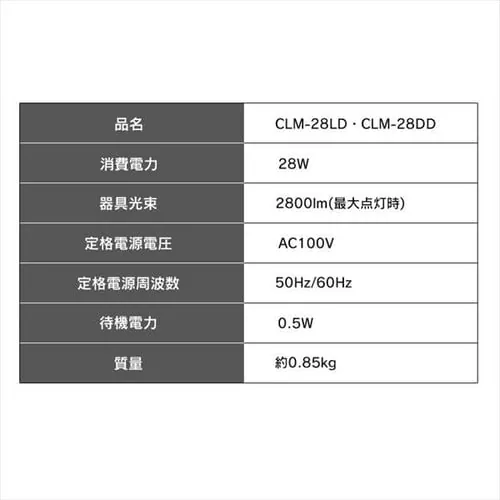 �y�󂠂�z�V�[�����O���C�g 2800lm �d���F ���� �L�� �L�b�`�� ���ʏ� �N���[�[�b�g �Ɩ� CLM-28LD_13