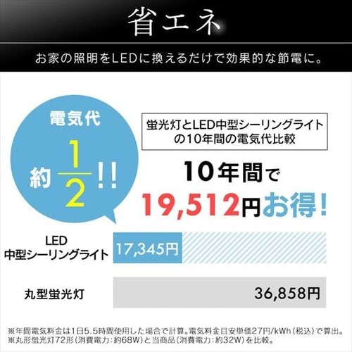 アウトレット品】シーリングライト 3200lm 電球色 玄関 廊下 キッチン