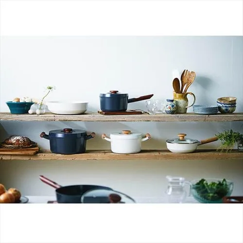 フライパン 6点セット IH/ガス対応 ルオント LUO-SE6W ホワイト_6