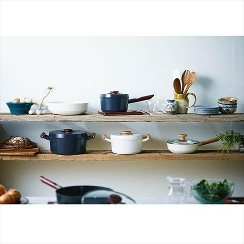 【訳あり】フライパン なべ 6点セット ルオント LUO-SE6G ダークグレー_6