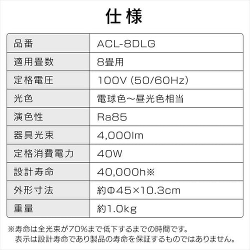 2個セット】 LED シーリングライト 8畳 調光 調色 工具・工事不要