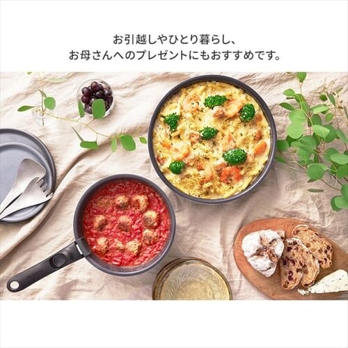 ダイヤモンドコートパンD-plus 6点セット IH・ガス火用 PDCI-S6S マルベリーパープル_16