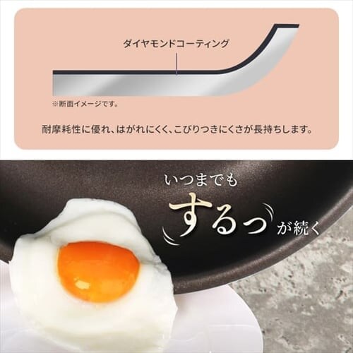 【訳あり】ダイヤモンドコートパンD-plus 13点セット ガス火用 チェスナットブラウン PDCG-S13S【前払い不可】【代引き不可】【同梱不可】_13