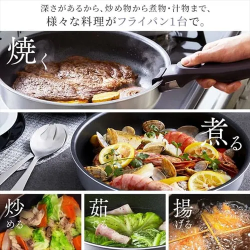 �������̂��鎿����t���C�p�� 10�_�Z�b�g IH/�K�X�ΑΉ� �_�C�������h�O���C�X DG-S10S �V���o�[_8