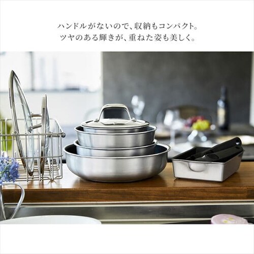 フライパン 10点セット IH/ガス火対応 ダイヤモンドグレイス DG-S10S ブロンズ _7
