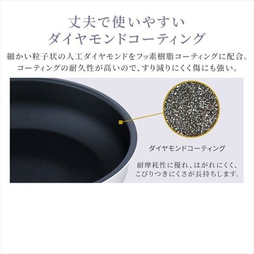 ダイヤモンドグレイス なべ16cm DG-S16P シルバー_9