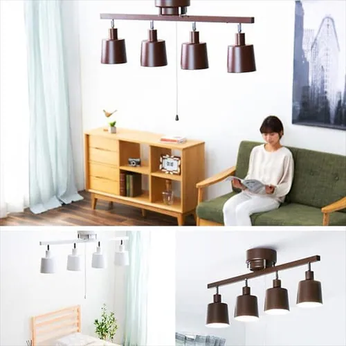 �y�d���Z�b�g�z 4���V�[�����O���C�g �X�g���[�g�^�C�v �v���X�C�b�`�� E26 CE4LA-20S-B �u���b�N (�d���F)_8