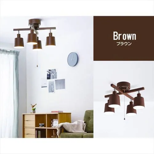 �y�d���Z�b�g�z 4���V�[�����O���C�g �N���X�^�C�v �v���X�C�b�`�� E26 CE4LA-20C-W �z���C�g (�d���F)_4