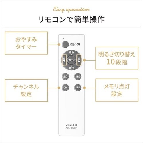 LED �V�[�����O���C�g 12�� ���� ���F �H��E�H���s�v �����R���t�� 1�N�ۏ� ACL-12DLUR_12