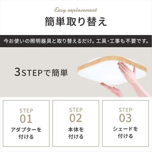 LED �V�[�����O���C�g 12�� ���� ���F �H��E�H���s�v �����R���t�� 1�N�ۏ� ACL-12DLUS_6