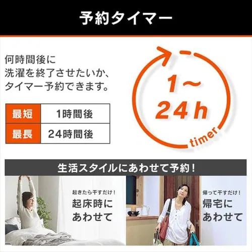 洗濯機 8kg スプラウォッシュ ガラストップ 二人暮らし ファミリー向け IAW-T805BL-B ブラック_9