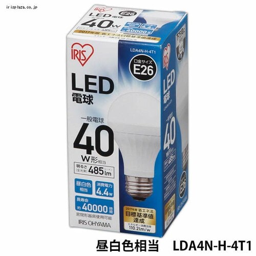 LED電球 電球色 (485lm) LDA4L-H-4T1_4