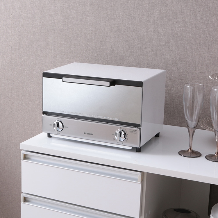 トースター オーブントースター ミラー 2枚焼き MOT-011 H561970