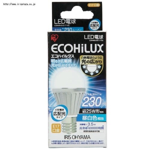 �y�P�i�zECOHiLUX�@LED�d���@���`�@�L�z���@�����F�@230���� LDA4N-G-E17-V2_3