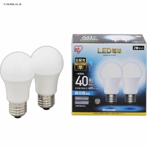 �y10�Z�b�g�zLED�d�� E26���� �L�z���^�C�v 40W�`���� �d���F ���`���Ή� LDA5L-G-4T52P_8