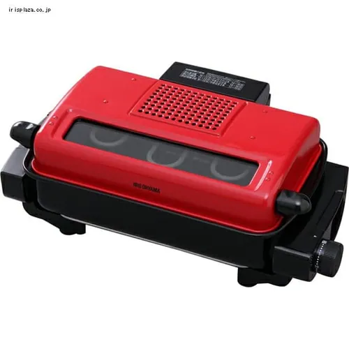 マルチロースター 両面焼き EMT-1101-R レッド_6