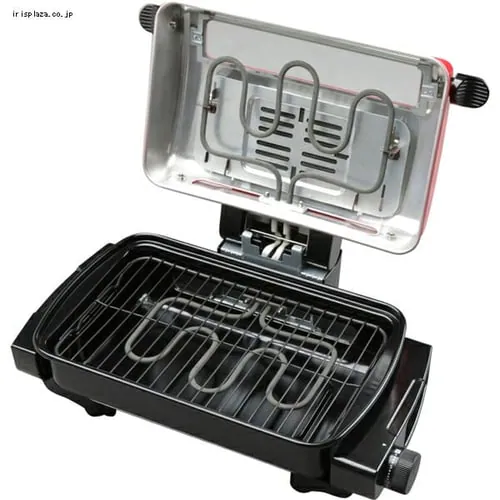 マルチロースター 両面焼き EMT-1101-R レッド_8