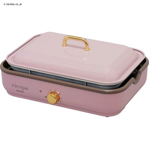 【訳あり】ricopa ミニホットプレート MHP-R102-AA アッシュブルー _5