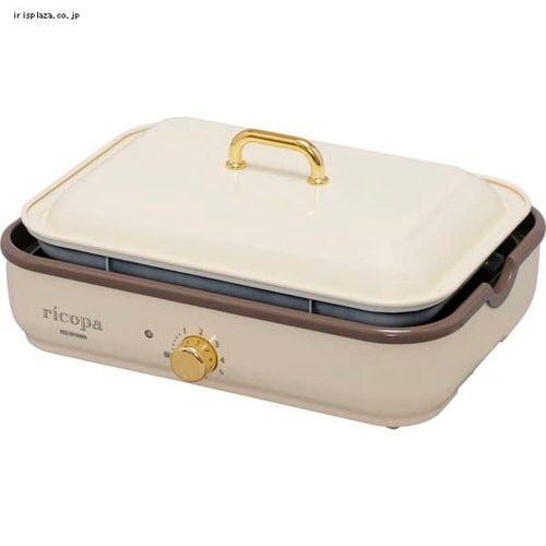 【訳あり】ricopa ミニホットプレート MHP-R102-AA アッシュブルー _11