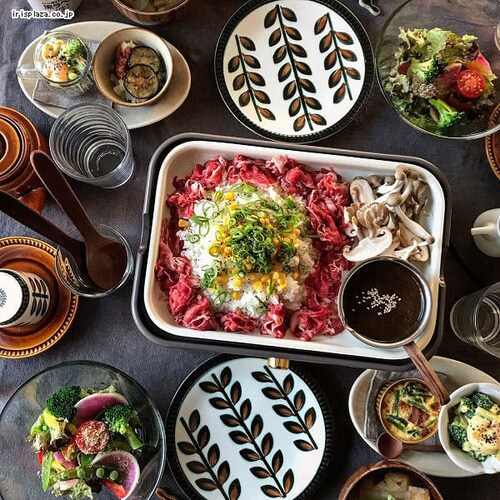 【訳あり】ricopa ミニホットプレート MHP-R102-AA アッシュブルー _40