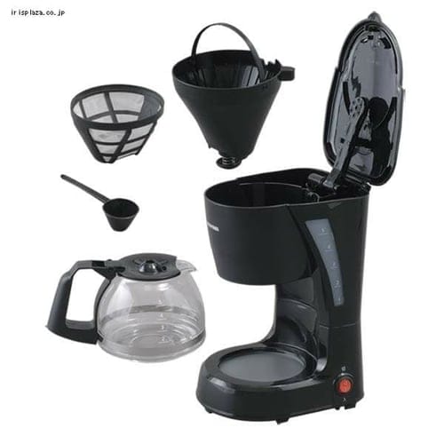 コーヒーメーカー 650ml ドリップ式 CMK-652-B ブラック H569276