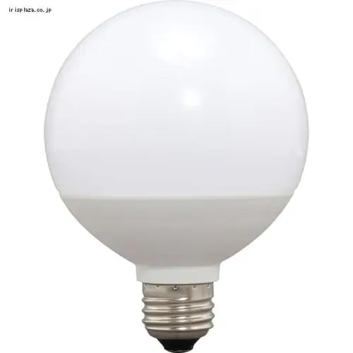 LED電球 E26口金 広配光タイプ 60W形相当 密閉形器具対応 ボール球 (昼白色)_2