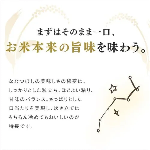 令和7年産 米 無洗米 北海道産 ななつぼし 1.5kg_8