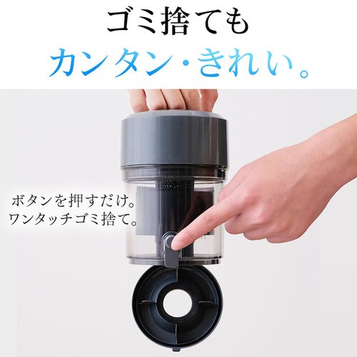【訳あり】軽量サイクロンクリーナー パワーヘッド IC-CTP2-C アイボリー_9
