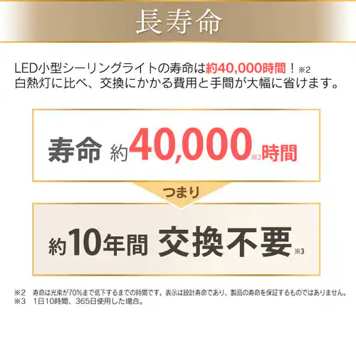 【2個セット】シーリングライト LED 小型 薄型 2000lm 電球色 玄関 廊下 キッチン 洗面所 クローゼット 照明 SCL20L-UU_10