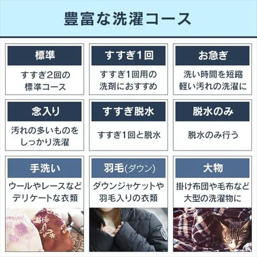 ドラム式洗濯機 8.0kg FL81R-W【代引き不可】_15