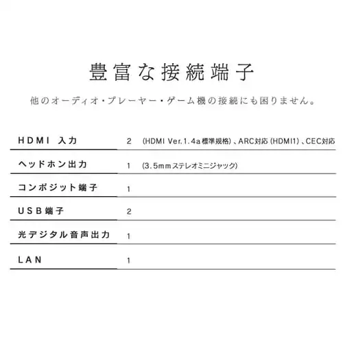 【訳あり】LUCA フルハイビジョンテレビ 43インチ LT-43A420 ブラック_13