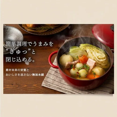 デザイン無加水鍋 GMKS-20D グレー_9